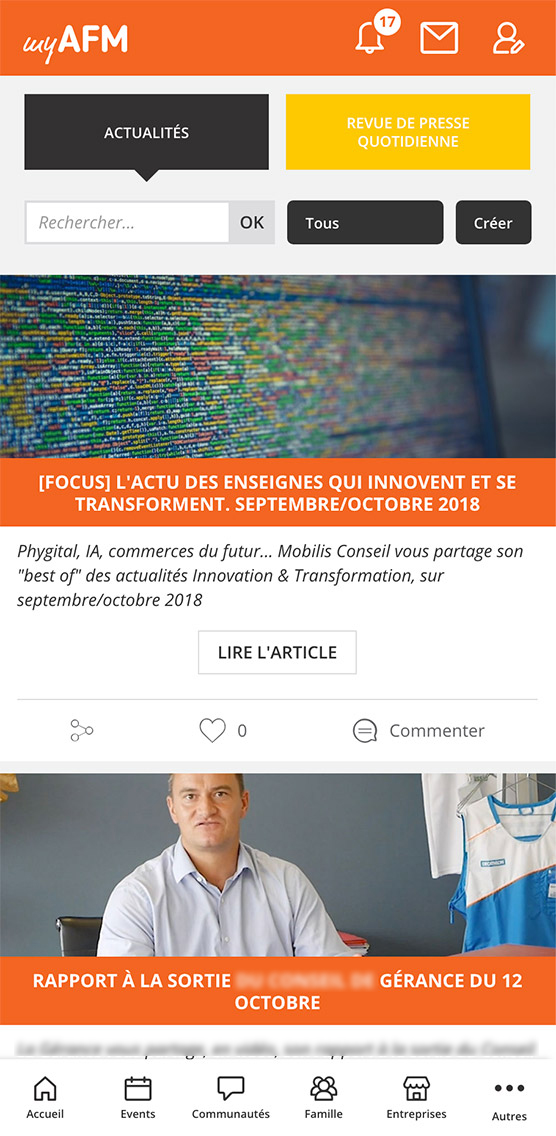 Le complément digital de l'AFM Info